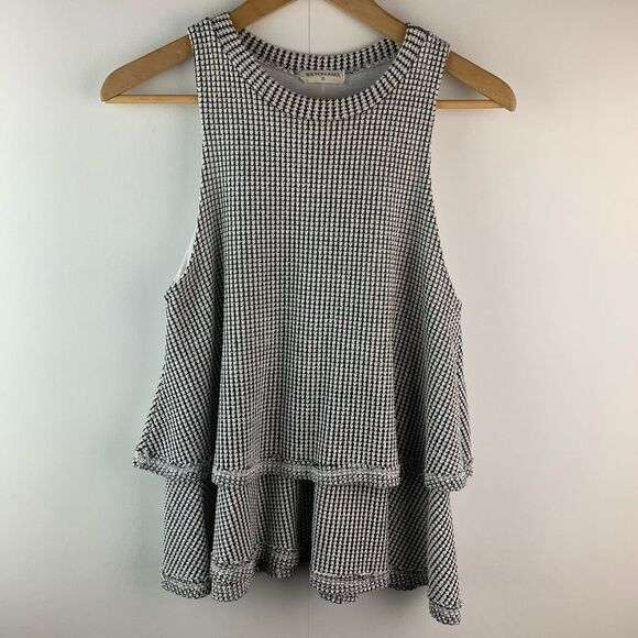 Wilton Tops - Wilton Park Corvette Sleeveless Tank Top Size XS Layered Textured Boho